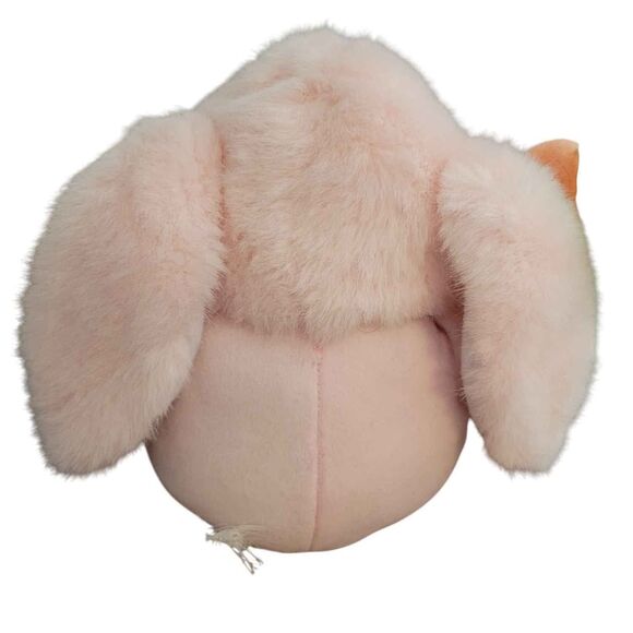Vintage 11" Commonwealth Pink Bunny with Bunny Slippers Carrot Blanket Plush - Picture 5 of 6